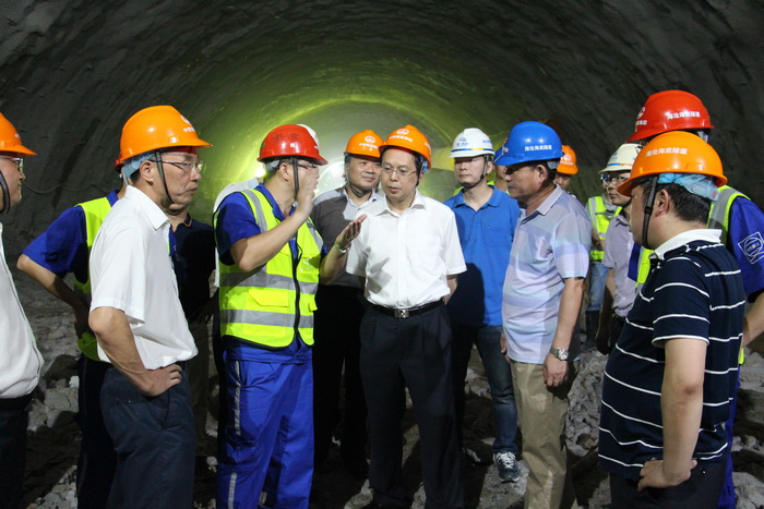 福建省交通运输厅厅长黄祥谈带队调研厦门第二西通道工程